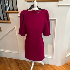 Pink/plum Vince Camuto dress with beautiful sleeves